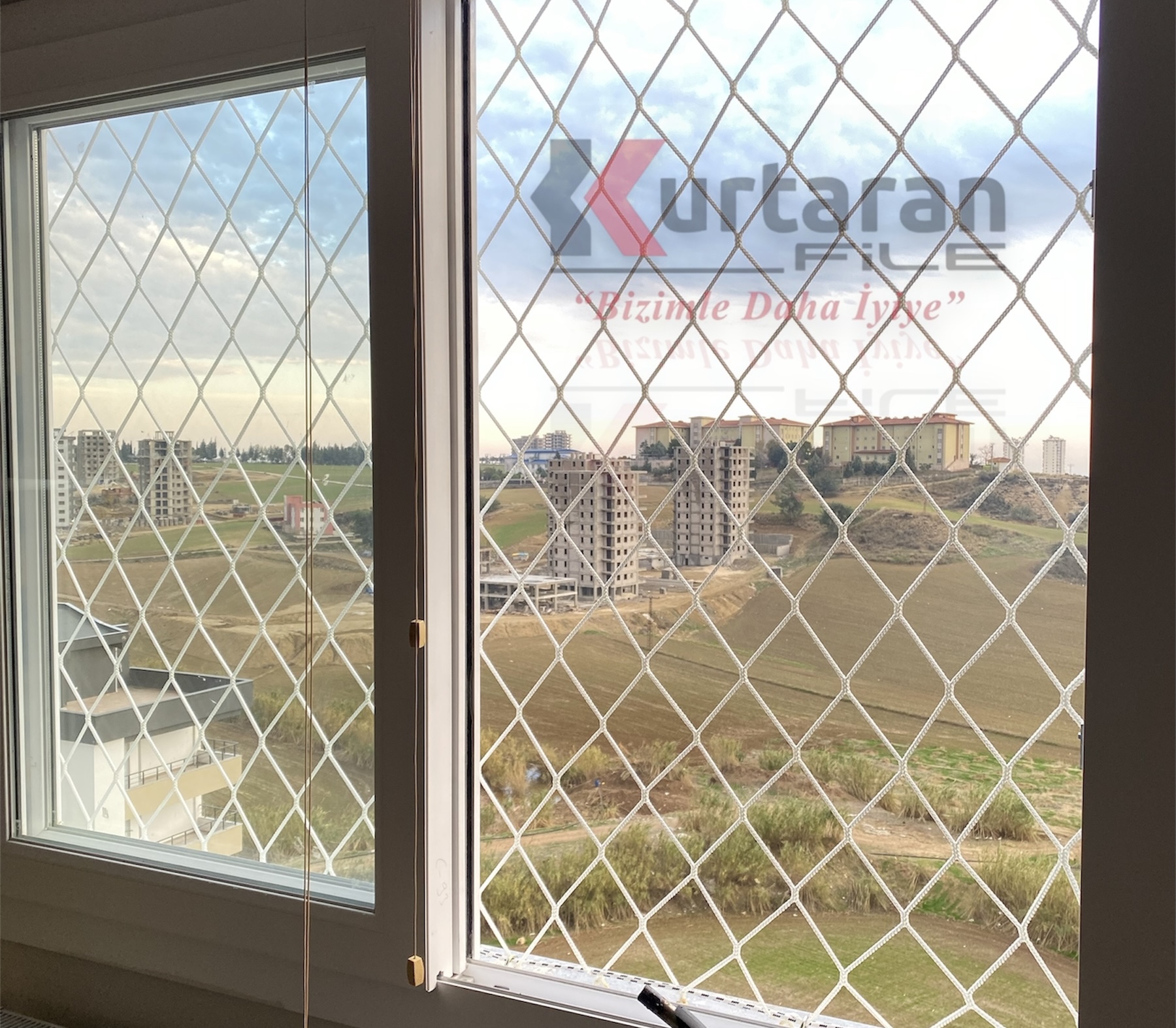 Pencere Güvenlik Filesi 